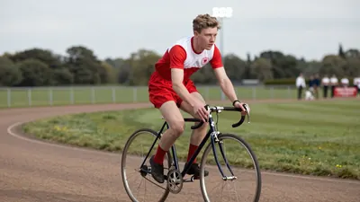 Cliftonville FC celebrates 130 years since its seventh annual Athletic Sports Day at Solitude, featuring bicycle and...