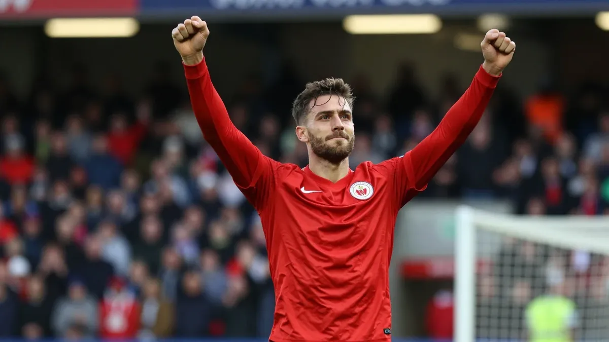 Cliftonville FC striker Brian Healy scored his first two goals of the season in a victory over Portadown, ending a...